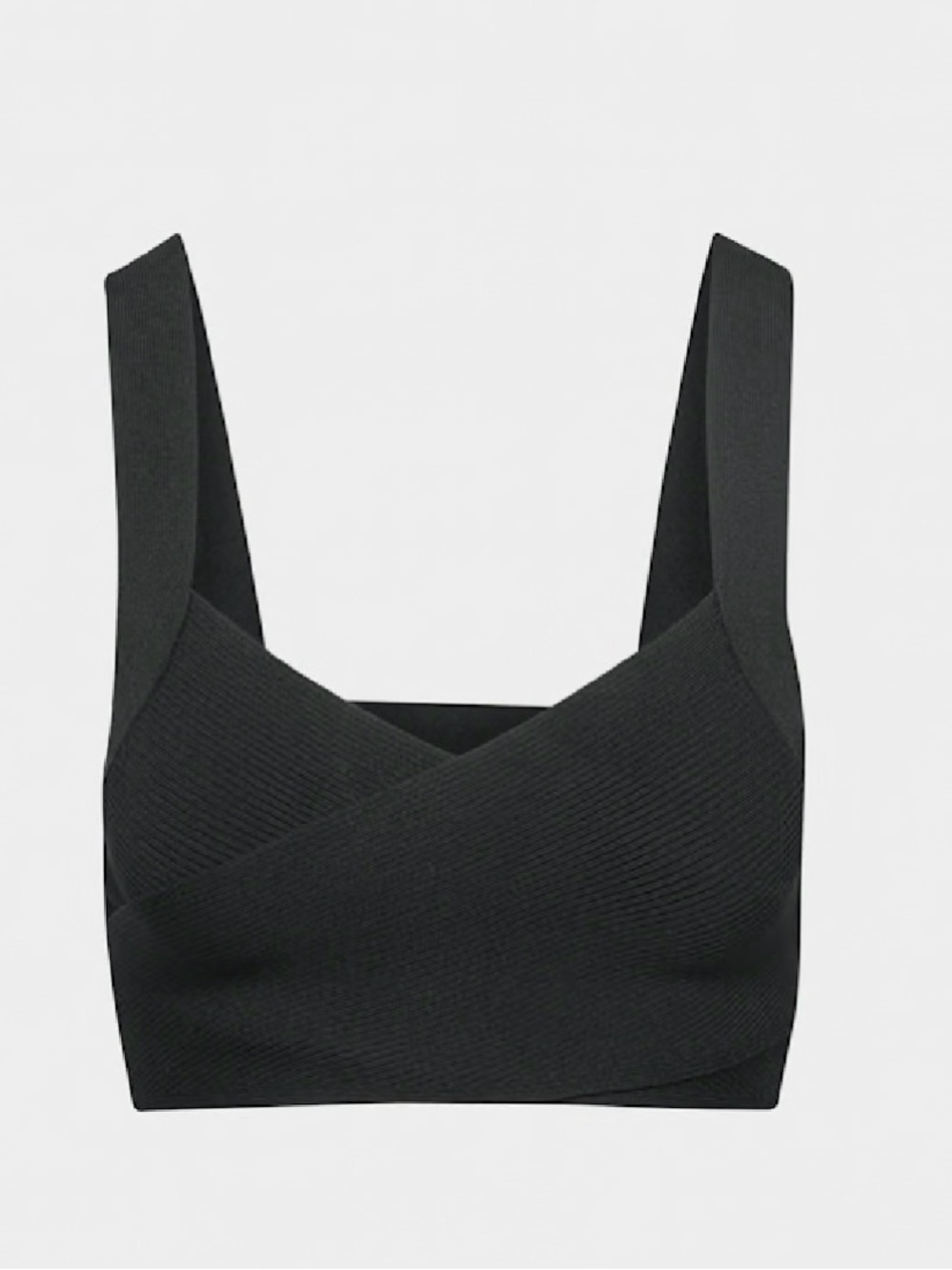 The Aritzia Babaton Sculpt Knit Greek Tank Top - Black, XS - Picture 2 of 6